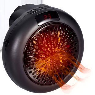 Обогреватель в розетку керамический Wonder Heater PRO 900W, портативный обогреватель, дуйка в розетку 2039567823 фото