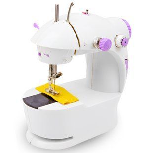 Швейная машина Mini Sewing Machine FHSM 201 с педалью и адаптером, машинка для шитья 1000377 фото
